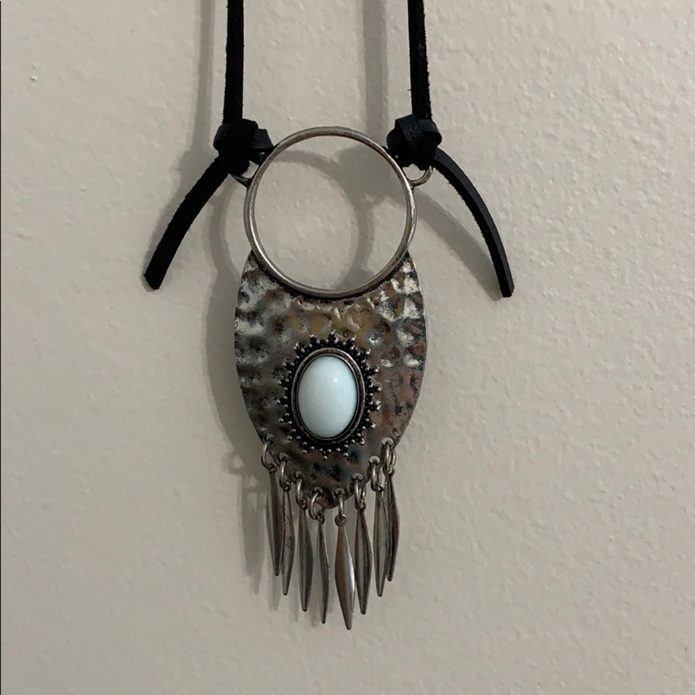 Long boho necklace